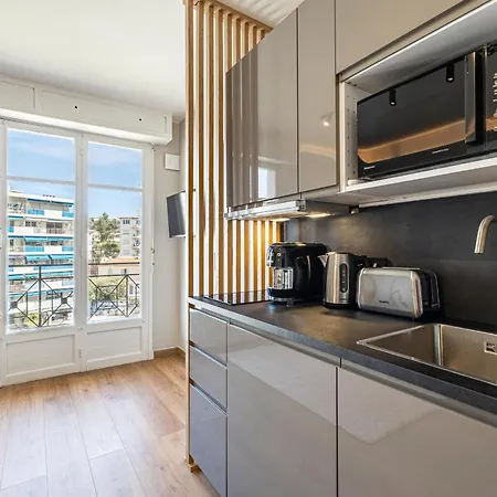 3 Maub - Renovated 1 Bedroom Behind Martinez 50m Croisette Appartamento Cannes